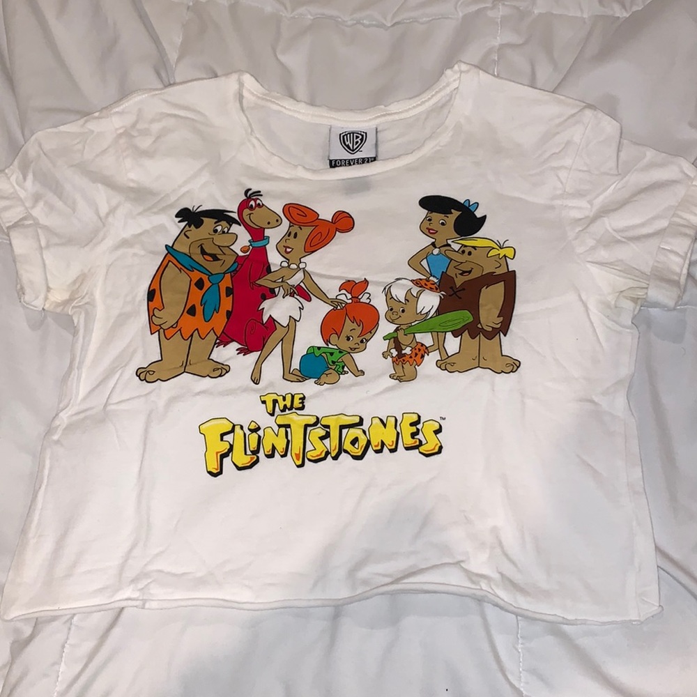 Warner Bros x Forever 21 The Flintstones Graphic Tee – Size Small